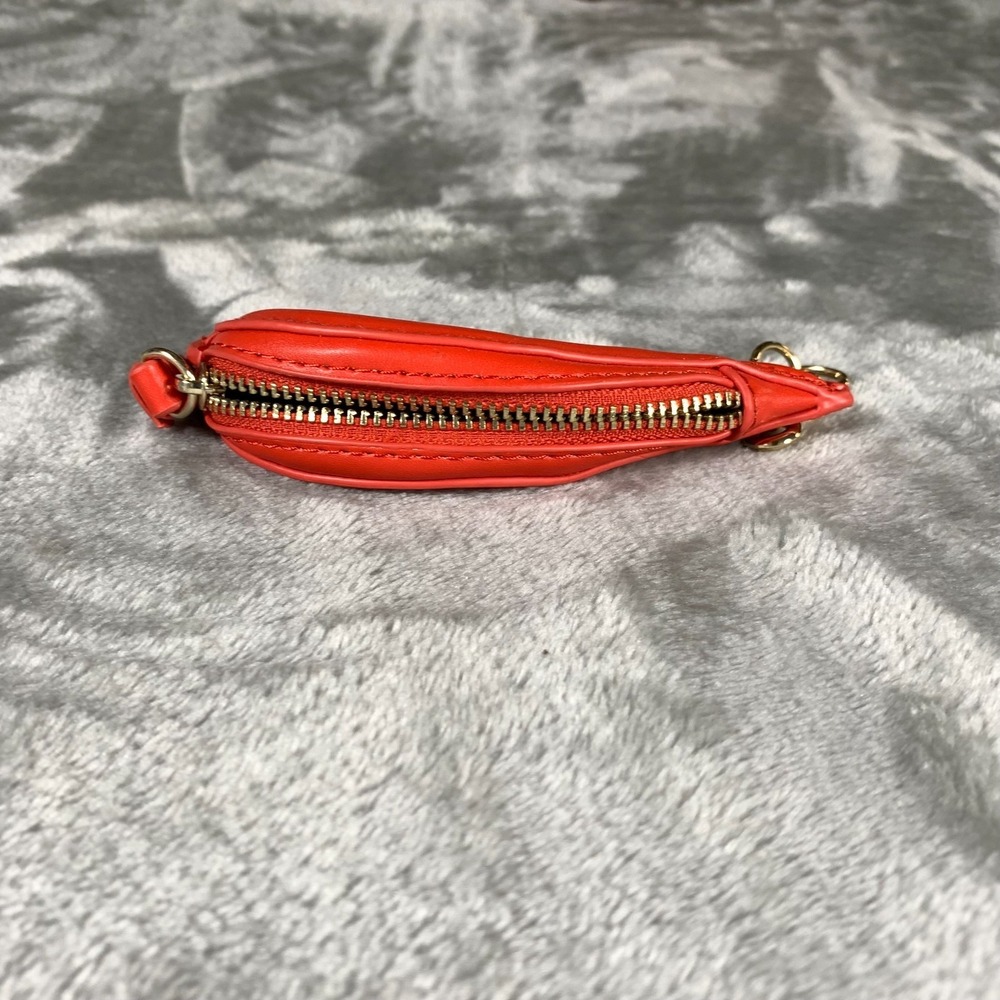 Diane Von Furstenberg Coin Pouch Purse Red Lips Mouth Lipstick DVF Target Wallet - Picture 4 of 11